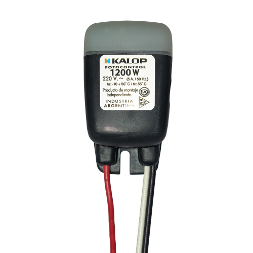 Fotocontrol electrónico 1200W con 3 cables